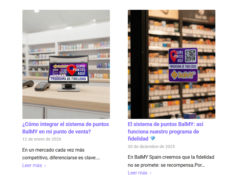 BalMY Spain — Sistema de Fidelización